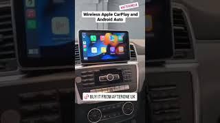 Mercedes-Benz ML 9" Headunit Upgrade - Wireless Apple CarPlay and Android Auto