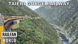 Taieri Gorge Railway | Dunedin Railways | Full passenger POV from Dunedin to Pukerangi | New Zealand