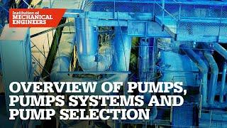 Overview of pumps, pumps systems and pump selection