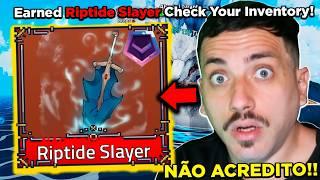 NÃO ACREDITO!! DROPEI a NOVA ESPADA LENDÁRIA do ABYSSAL na ATUALIZAÇÃO do KING LEGACY! +TRADE INSANA