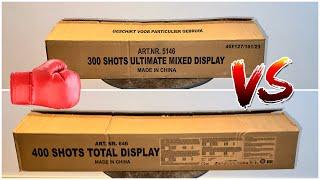 300 Shots Ultimate Display VS 400 Shots Total Display : Magnum Vuurwerk