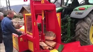 RABAUD XYLOG 420 : Combiné scieur / fendeur pour bois de chauffage