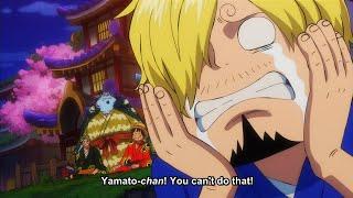 Yamato decides to stay in Wano and not joining The Strawhats (English Sub)