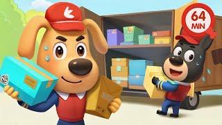 Police Officers Deliver Packages | Kids Cartoons | Kids Videos for Kids | Sheriff Labrador