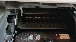 HP 8720 8700 Series - How To Remove The Print Head