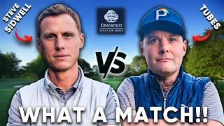 The CLOSEST Scratch Match Yet!! (And So Close To A Hole In One!) | Tubes v Steve Sidwell 