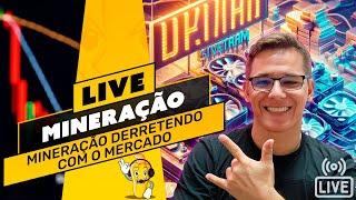 MINERAÇÃO DERRETENDO JUNTO COM O MERCADO E AGORA? ️ LIVE! BATE PAPO E TIRA DÚVIDAS