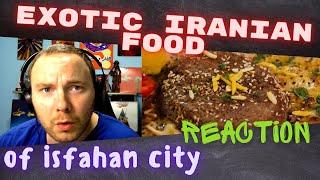 Reaction to EXOTIC Iranian Food! The Most Unique Food of Isfahan City! (Do They Really Eat That?)