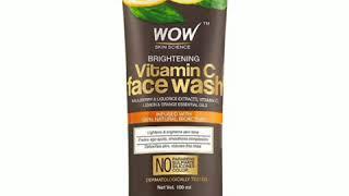 Wow Skin Science Brightening Vitamin C Face Wash- Amazon Best Deals