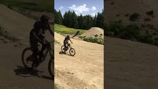 Bike Park super Morzine ‍️️#downhill #mtb #mountainbike #frenchalpes