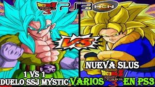 PS3HEN / 1 vs 1 contra Dannys -81prime / AnimeWar vs AF DragonBall Z Budokai Tenkaichi 3 ISO MOD PKG