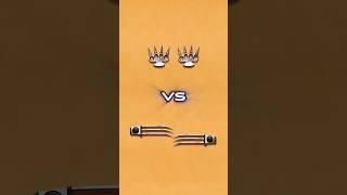 Knuckles vs Lynx' claws Replica | #shadowfight2 #edit #shorts #feedshorts