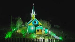 The only people in Russia who are engaged in lighting mosques in villages. Rural life in Russia