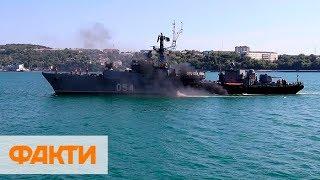 Противолодочный корабль РФ Ейск зашел в Азовское море