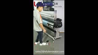 Operating instructions for the 1700-D4 Roll Cold Laminator.