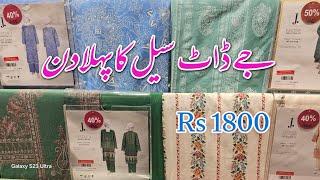 J. Summer Sale 2024|J.Sale Flat 50%|J. Sale Unstitched 2024 3pice 50%Off