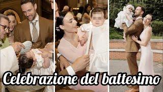 Rosalinda Cannavò e Andrea Zenga: foto del battesimo di Camilla in Chiesa