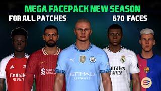 PES2017 | NEW MEGA FACEPACK NEW SEASON FOR ALL PATCHES