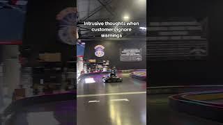 Track Marshal shows what goes through her mind when drivers don't listen!