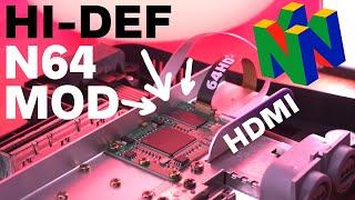 The Nintendo 64 Gets A New Less Expensive Hi-Def Mod!