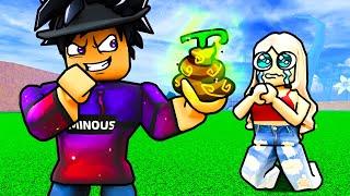 She BEGGED For DRAGON FRUIT, So I Gave Her This Instead... (Roblox Blox Fruits)