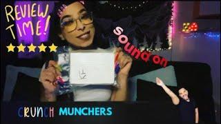 ‼️REVIEW#2‼️CRUNCHMUNCHER(PRESSED)