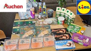 Haul alimentar Auchan & Lidl | Cumparaturi alimentare Auchan & Lidl 24.08.2024 ⁴ᴷ⁶⁰