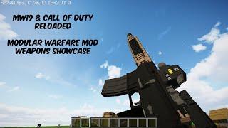MW19 & Call of Duty Reloaded Content pack showcase - Modular Warfare Mod Minecraft 1.12.2