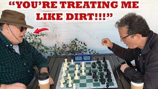 Trash Talker Plays 4 Move Mate Opening And Gets Treated Like Dirt! Diver David vs The Great Carlini