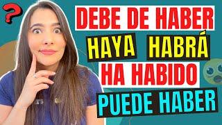 10 USOS del verbo HABER en ESPAÑOL | 10 USES of HABER in SPANISH