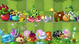 PvZ 2 Random 6 Team 3 Plants. Which Team Plants Will Win?