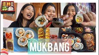 Korean food mukbang | Sushitra | Gepelina | Babykiran