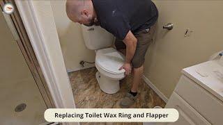 Fixing a Leaky Toilet Flange and Flapper