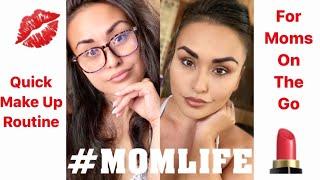 MOM LIFE MAKEUP ROUTINE • Get Ready With Me | KeepingUpWithKamai