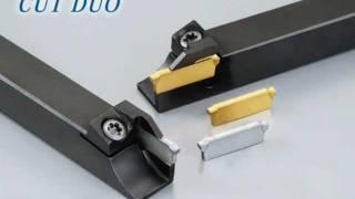 [NTK Cutting tools]"CUT DUO" : Cut-Off tooling for Max Diameters of 20mm up to 34mm