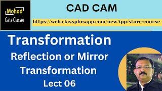 Transformation 06 Reflection or Mirror Transformation