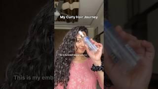 Curly hair journey #curlyhairjourney