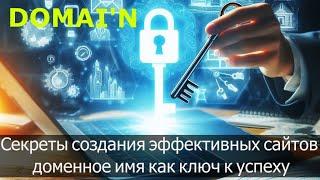 Как правильно выбрать домен | Секреты создания эффективных сайтов | Domain в зоне .ru за 39 руб