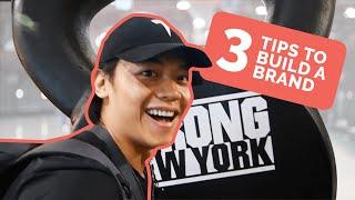 Three Tips to Building a Fitness Brand | Strong NewYork 2022