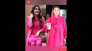 Maryam Nawaz wear Pakistani Designer's dresses/ Maryam Nawaz Beautiful dress designs by SG