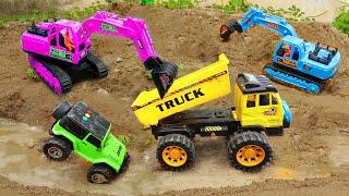 Mega RC Trucks RC Heavy Haulage RC Car Transport RC Traktor Volvo Lesu BL71 RC Wheel Loader Dozer!!