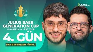 Carlsen'in Rakibi Kim Olacak? Alireza vs Aronian vs MVL | Julius Baer Generation Cup 2024 | 4. Gün