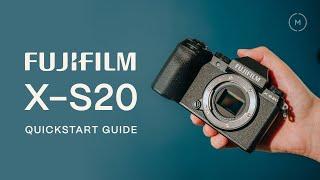 Fujifilm X-S20 Tutorial (Under 6 Minutes)