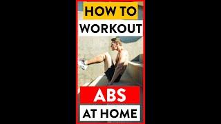 How to Exercise ABS at Home | Bodyweight Ab Exercises | Joey Thurman | Openfit
