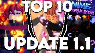 Top 10 Must Have Units In Anime Vanguards Update 1.1!