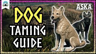 How to Get a DOG PET in ASKA – Wulfar Taming Guide | ASKA