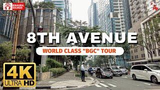 [4K] Best Place to Stay | 8th Ave BGC Virtual Tour | Taguig, Philippines |  Binaural