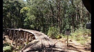 Australia’s Puffing Billy Railway 2019 – Driver’s Eye View - Lakeside to Gembrook