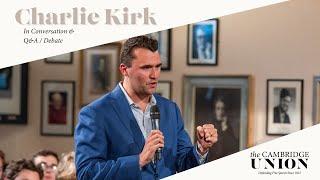 Charlie Kirk + Q&A / Debate | Cambridge Union