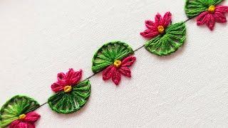  Mastering the Art of Hand Embroidery Stitches: Buttonhole stitch designs Tutorial